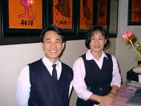 Terry and Ling Woo, brother and sister owners of Chopsticks